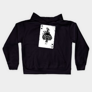 ace of spades Kids Hoodie